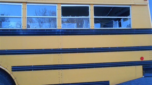 L’autobus des Pirates vandalisée