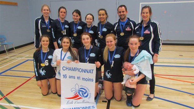 Les Libellules championnes provinciales