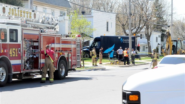 Fuite de gaz sur la rue Taché à Joliette