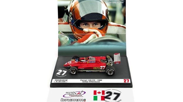 Nouvel item de collection de Gilles Villeneuve