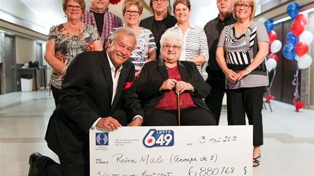 Une famille du Grand Joliette remporte 6 880 768 $ au Loto 6/49