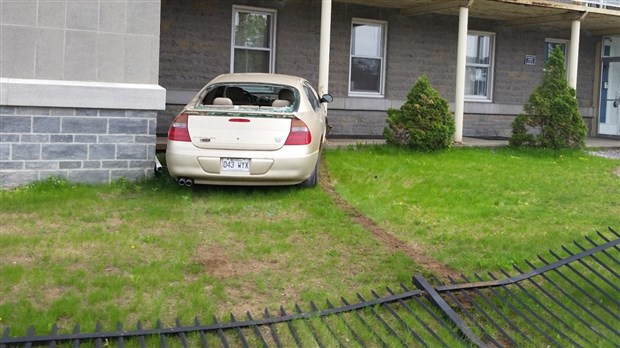 Accident sur la rue Saint-Joseph, à Joliette