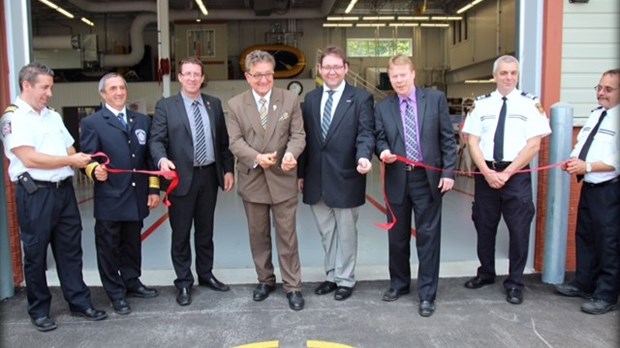 La nouvelle caserne des pompiers de Saint-Côme officiellement inaugurée