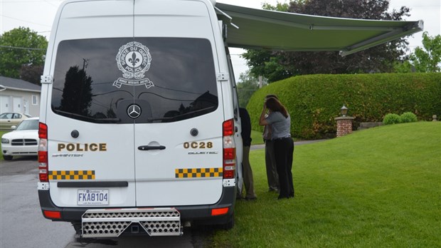 Le poste de commandement mobile de la SQ dépêché à Crabtree