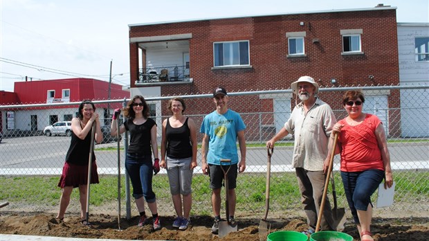 Nourriture à partager au centre-ville de Joliette