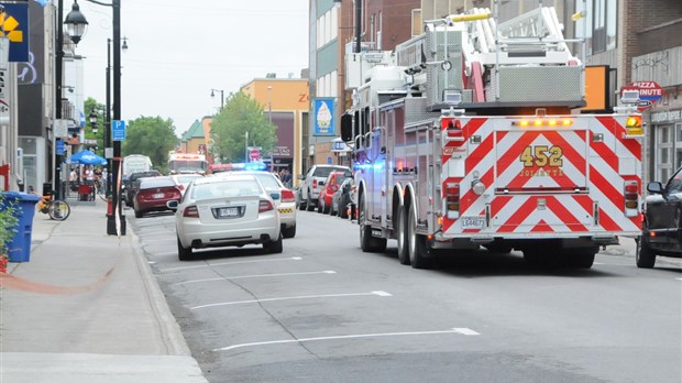 Alerte au colis suspect au centre-ville de Joliette