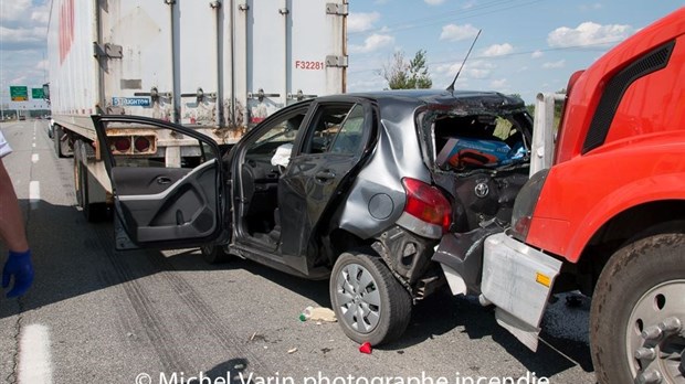 Encore deux accidents sur la 158