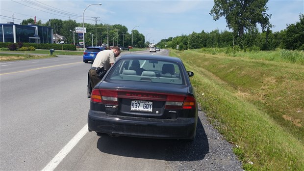 La SQ très présente sur les routes durant les vacances de la construction