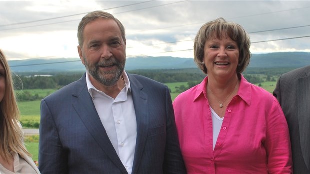 Le chef du NPD en visite en Saint-Gabriel-de-Brandon