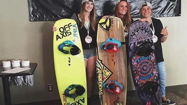 Une Rawdonoise double médaillée d’or aux championnats canadiens de wakeboard