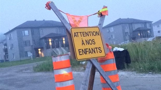 Des citoyens de Saint-Lin-Laurentides ont pris les grands moyens pour faire ralentir les automobilistes délinquants