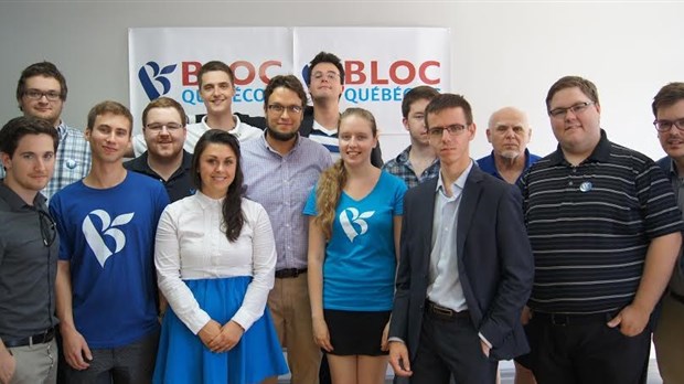Gabriel Ste-Marie inaugure son local électoral avec une centaine de militants