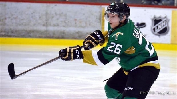 Olivier Galipeau capitaine des Foreurs de Val-d’Or