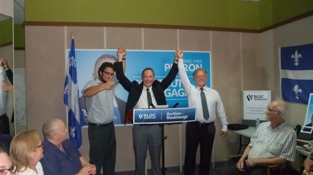 Succès  pour le lancement officiel de la campagne électorale de Yves Perron dans Berthier-Maskinongé