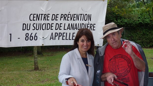 Succès pour l’activité familiale tenue par le Centre de prévention du suicide de Lanaudière