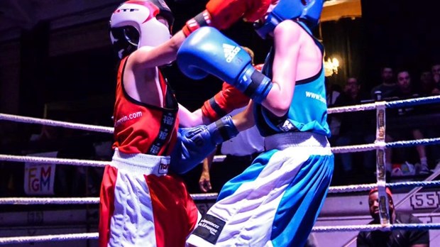 Deux boxeurs du club Michel Morin a un gala proam