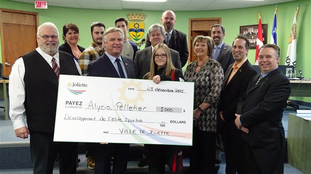 Joliette annonce un soutient financier à l’athlète Alycia Pelletier
