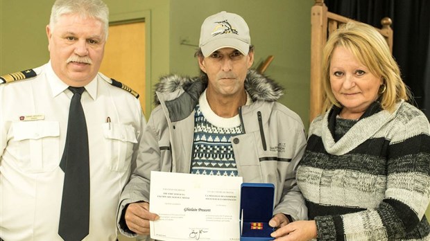 La MRC de d’Autray honore un de ses pompiers