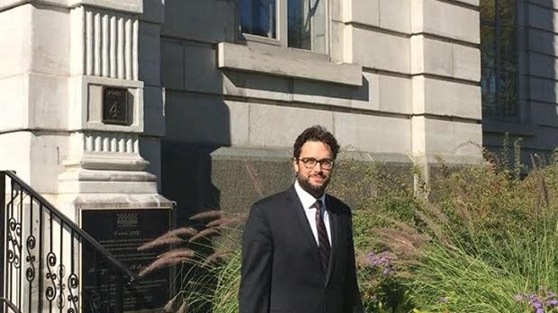 Gabriel Ste-Marie témoigne à la Commission des finances  publiques à Québec