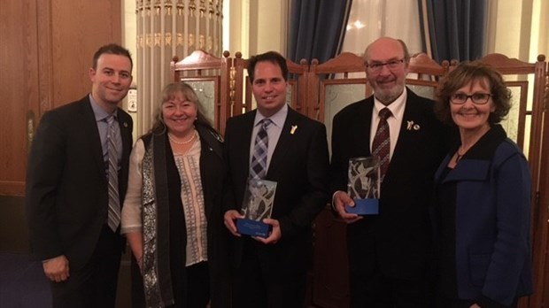 Nos bénévoles lanaudois remerciés à Québec lors du Prix du bénévolat en loisir et en sport Dollard-Morin