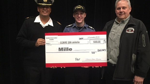 Les cadets de la marine de Joliette reçoivent un appui de taille!