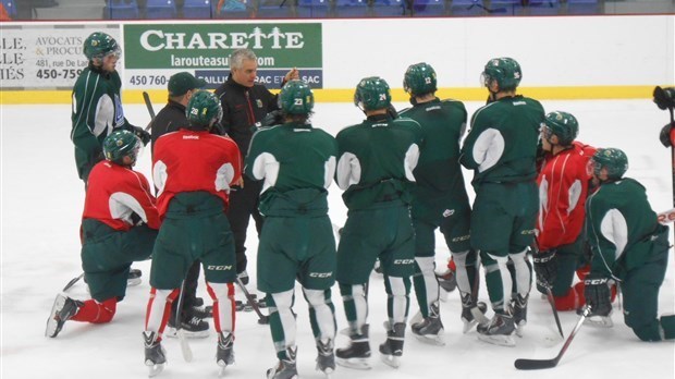 Dominique Ducharme et les Mooseheads à Joliette le 11 février