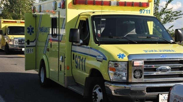 Grave accident de motoneige à Saint-Côme