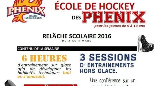 Encore des places disponibles à l'école des Phénix