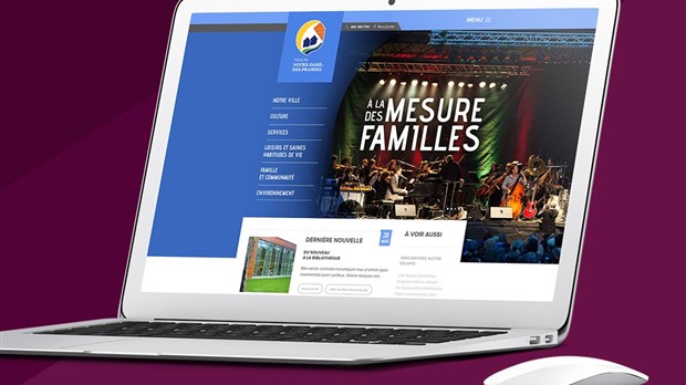 Un tout nouveau site internet pour la Ville de Notre-Dame-des-Prairies
