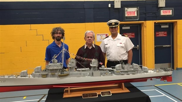 Le corps de cadets de la marine de Joliette reçoit le don de... toute une vie