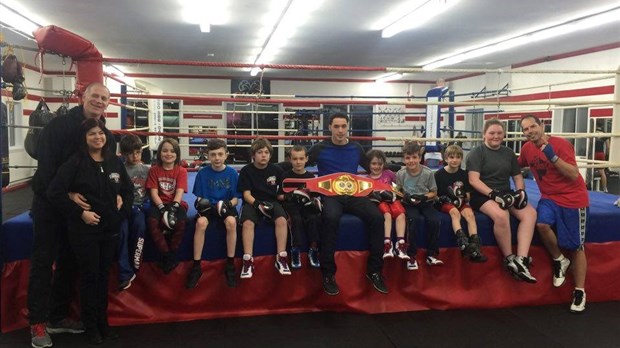 Le nouveau champion junior IBF à Notre-Dame-des-Prairies