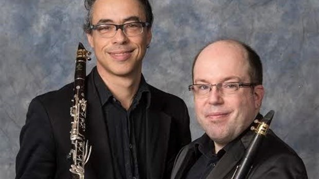Duo de clarinettes à Maison et jardins Antoine-Lacombe
