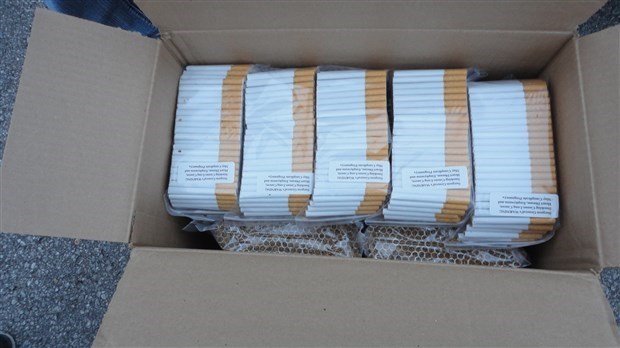 Cigarettes de contrebande: Prison et amende pour un résident de Sainte-Julienne