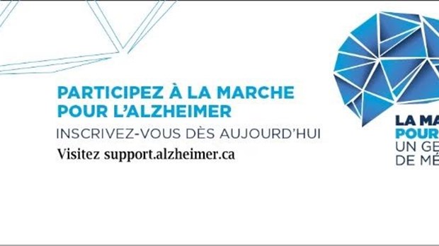 Un objectif de 500 marcheurs pour la Marche pour l’Alzheimer