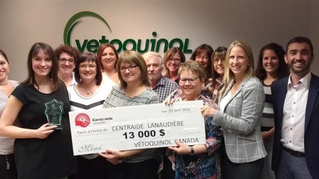 Un 18e succès pour la campagne Centraide chez Vétoquinol