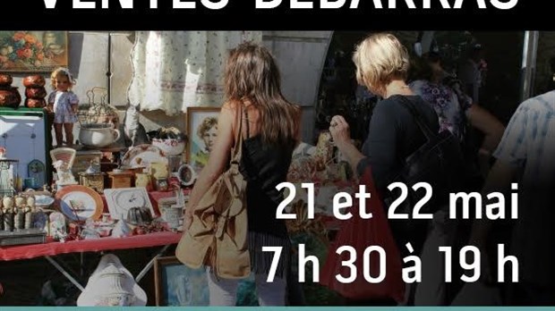 Ventes-débarras les 21 et 22 mai à Joliette