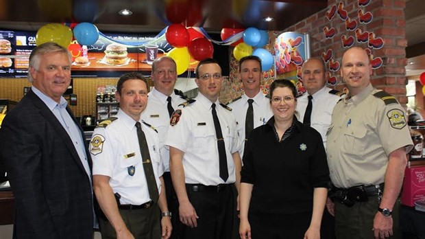 Un coup de pouce au grand McDon de Joliette par la SQ