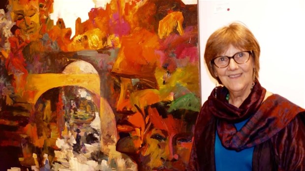 Succès de l'Exposition SOLO de Francine Labelle