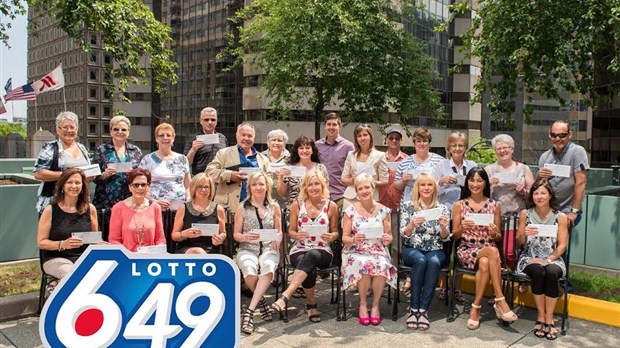 Des lanaudois font partie d'un groupe ayant remporté un lot important au Lotto 6/49