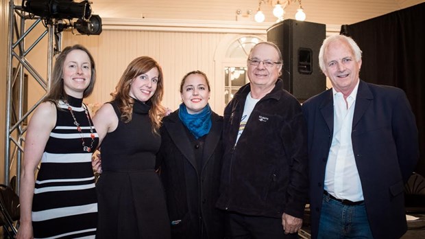 Ariane Moffatt en supplémentaire à la Vieille Chapelle de Sainte-Marcelline-de-Kildare, le 11 novembre