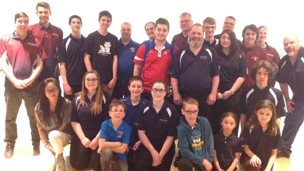 Championnat provincial junior de petites quilles au Salon l'Acadien