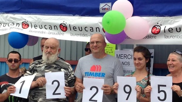 Succès du Défi têtes rasées Leucan « personnalisé » à Saint-Côme