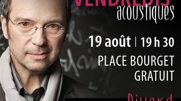 Michel Rivard à Joliette pour les Vendredis acoustiques
