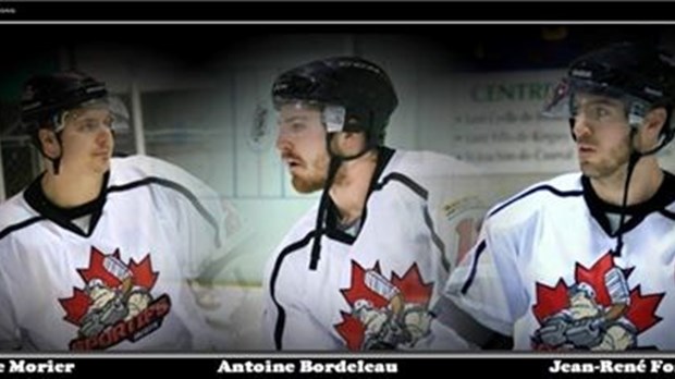 Un trio d'hommes forts de retour avec les Sportifs