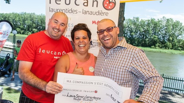 Le Défi tête rasées Leucan de Berthierville amasse 12 500 $