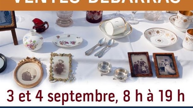 Ventes-débarras à Joliette :  de retour les 3 et 4 septembre