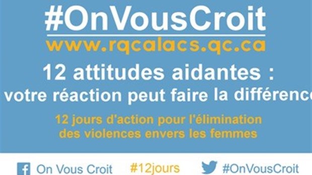 Le CALACS Coup de Cœur souligne la journée d’action contre la violence sexuelle faite aux femmes