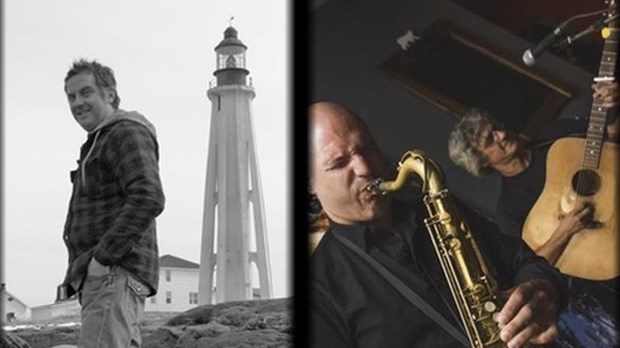 Bernard Simard, Éric Khayat et André Thériault en spectacle au CRAPO