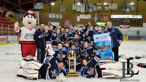 Les Cyclones de Joliette Pee-Wee BB sont finalistes au tournoi Opti de Montmagny