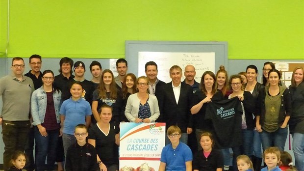 Course des Cascades 2018: « Je cours pour une école en santé! »